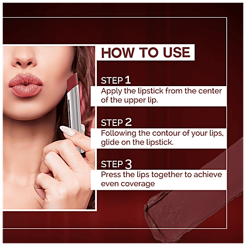 ColorBar Ultra Vogue Matte Lipstick - Highly Pigmented, Lasts Long, 3.7 g Bond - 004 