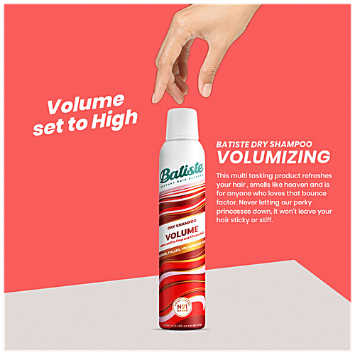 Buy Batiste Dry Shampoo Volume, For Fresher, Fuller & Lifeless Hair