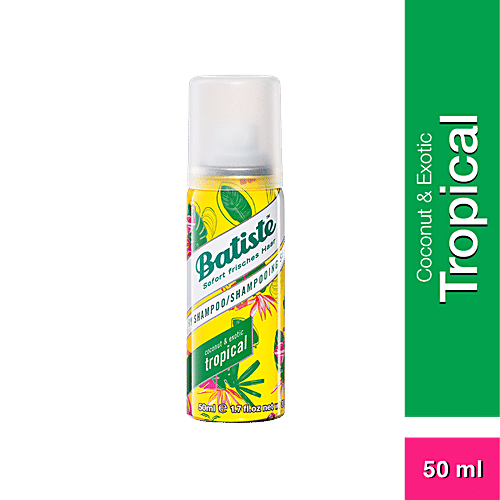 Buy Batiste Dry Shampoo Instant Hair Refresh, Coconut & Exotic