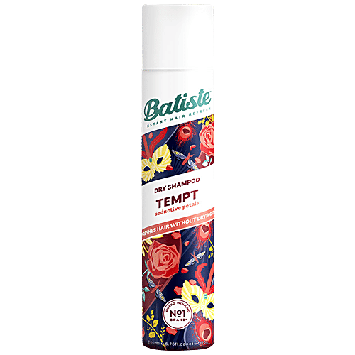 Buy Batiste Dry Shampoo Tempt, Seductive Petals, Refreshes Hair