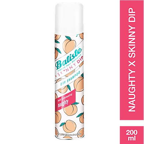 Batiste Dry Shampoo - Skinny Dip, Bold & Enchanting Naughty, Instant Hair Refresh, 200 ml  