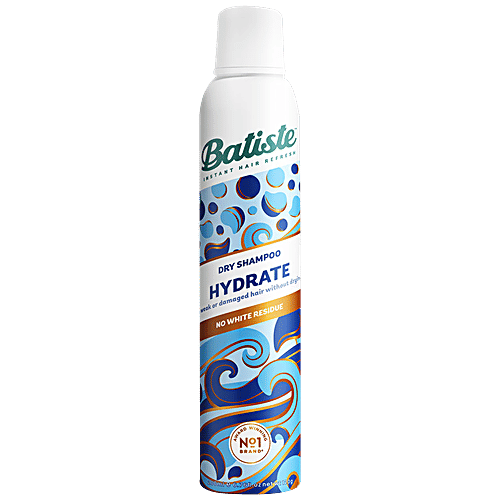 Buy Batiste Dry Shampoo Hydrate, No White Residue, For Damaged Hair
