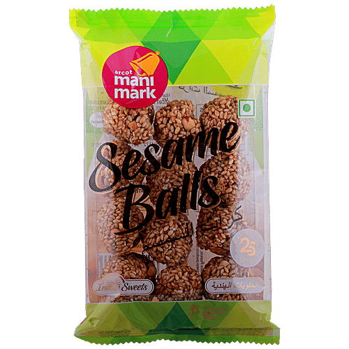 Manimark Sesame Balls - Indian Sweet, 70 g  