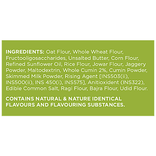 Open Secret Un-Junked Jeera Biscuits, 40 g  No Maida & Refined Sugar, No Palm Oil