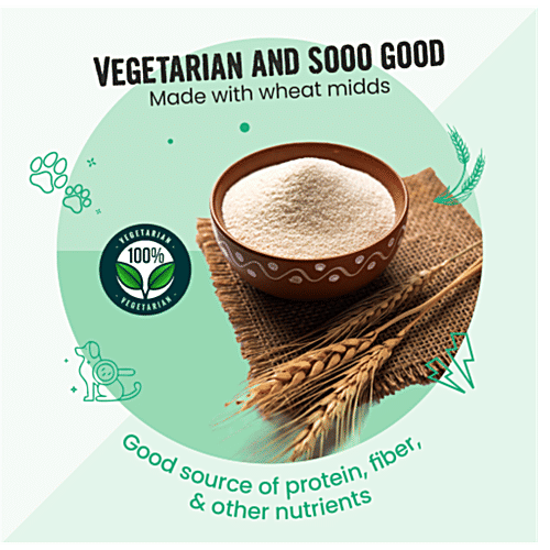 Bark Out Loud Veggie Bacon - Low Fat, High Protein Vegan Treats, made in Spain for dogs, 100 g