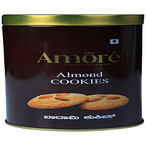 ANB AMORE Almond Cookies - Rich In Taste, Buttery Flavour, 200 g  