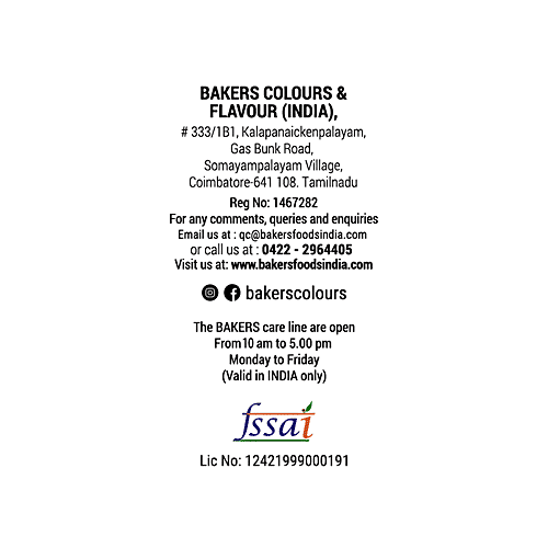 Buy BAKERS Whipping Cream Powder Vanilla Online at Best Price of Rs