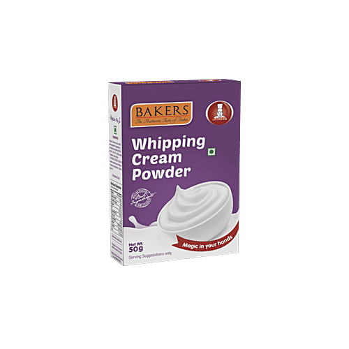 Buy BAKERS Whipping Cream Powder Vanilla Online at Best Price of Rs
