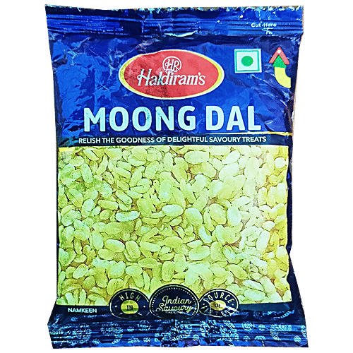 Haldiram's Moong Dal - Crunchy, Crispy, Perfect Snack, 16 g  