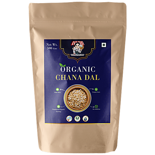 Mothers Fresh Foods Organic Chana Dal - Protein Rich, 500 g