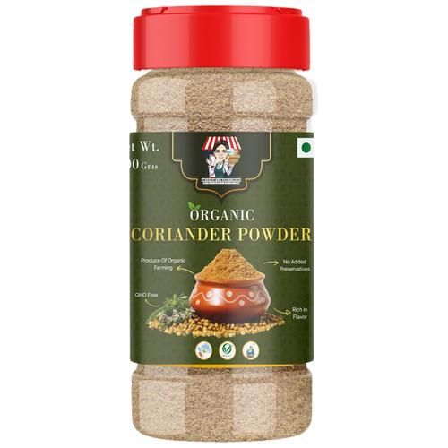 Mothers Fresh Foods Organic Coriander Powder - Adds Rich Flavour, 200 g  