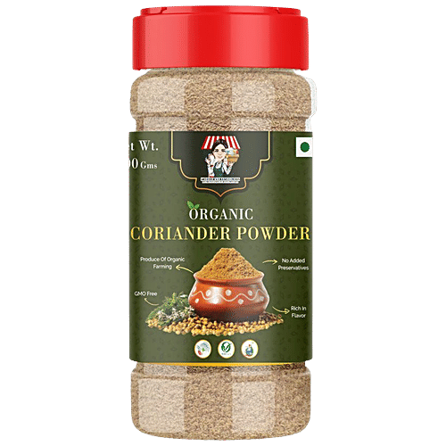 Mothers Fresh Foods Organic Coriander Powder - Adds Rich Flavour, 200 g