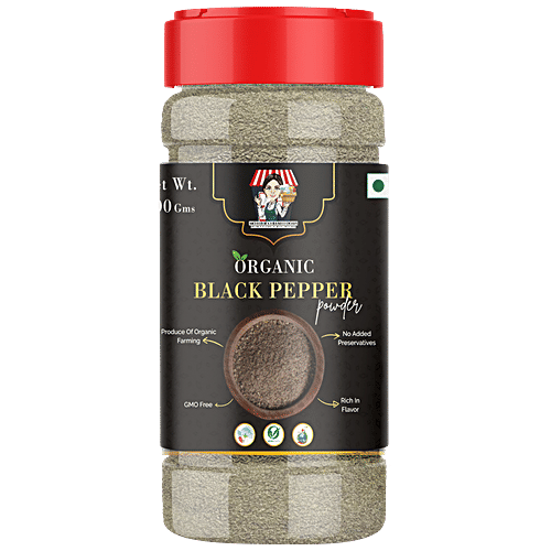 Buy Mothers Fresh Foods Organic Black Pepper Powder Adds Rich Flavour Online at Best Price of