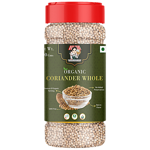 Buy Mothers Fresh Foods Organic Coriander Whole Adds Rich Flavour Online at Best Price of Rs