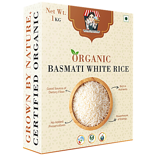 Buy Mothers Fresh Foods Organic basmati White rice - Online at Best ...