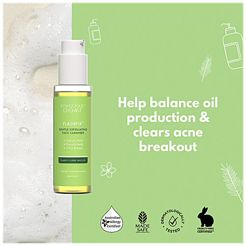 Buy Conscious Chemist Flashfix Resurfacing & Exfoliating Face Mask