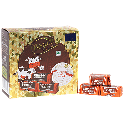 Buy Bogutti Luxury Cream Fudge Toffees Premium, Rich Online at Best