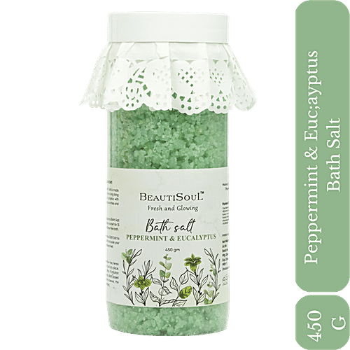 Buy Beautisoul Peppermint & Eucalyptus Bath Salt Aromatherapy