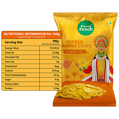Buy Beyond Snack Kerala Banana Chips Hot & Sweet Chilli Online at