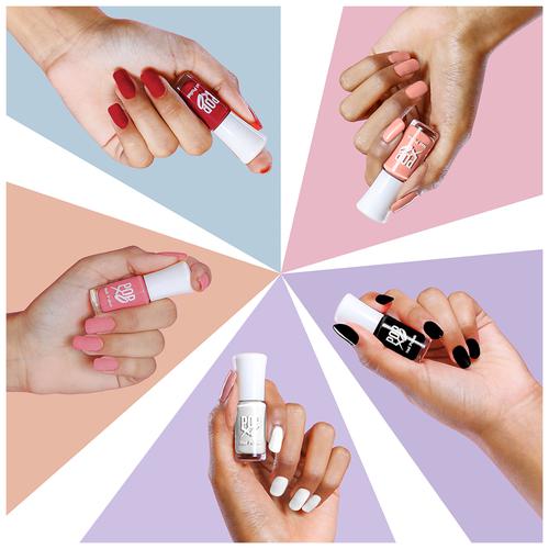 Buy MyGlamm POPxo Bestie Mini Nail Kit - Pretty Peach, Old S-Cool,  Cherry-Ish You, Midnight Bae, Buddy Forever Online at Best Price of Rs   - bigbasket