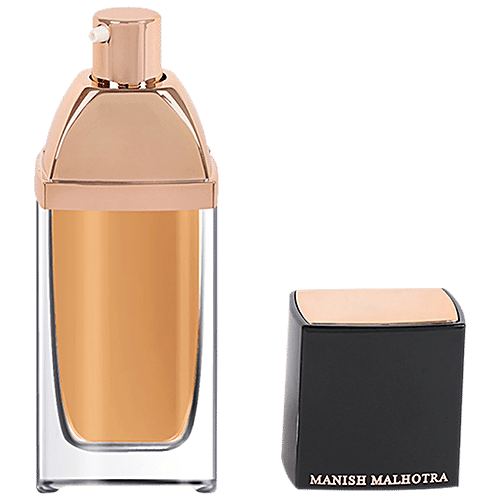 MyGlamm Manish Malhotra Skin Awakening Foundation - Long Lasting, Glow Igniting Formula, 34 g Neutral Beige 