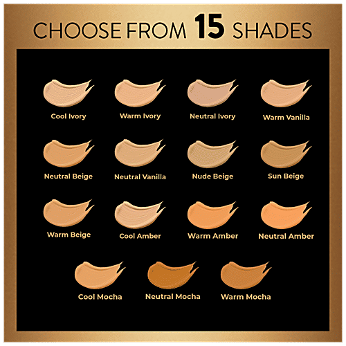 MyGlamm Manish Malhotra Skin Awakening Foundation - Long Lasting, Glow Igniting Formula, 34 g Neutral Beige 