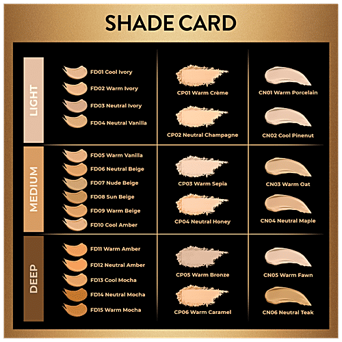 MyGlamm Manish Malhotra Skin Awakening Foundation - Long Lasting, Glow Igniting Formula, 34 g Neutral Beige 