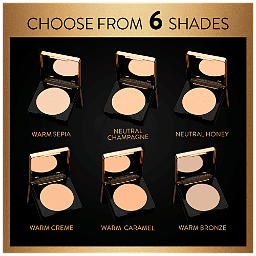 MyGlamm Manish Malhotra Skin Awakening Compact - With SPF 30, Anti-Shine Effect, 9 g Warm Bronze 