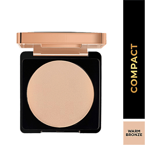 MyGlamm Manish Malhotra Skin Awakening Compact - With SPF 30, Anti-Shine Effect, 9 g Warm Bronze 