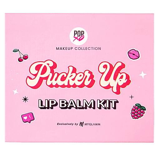 Buy MyGlamm POPxo Makeup Pucker Up Lip Balm Kit Cherry Blossoms