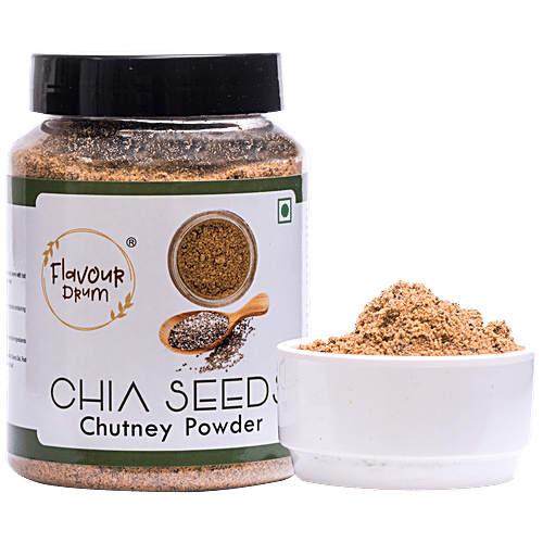 Buy Flavour Drum Chia Seeds Chutney Powder Adds Flavour Online at