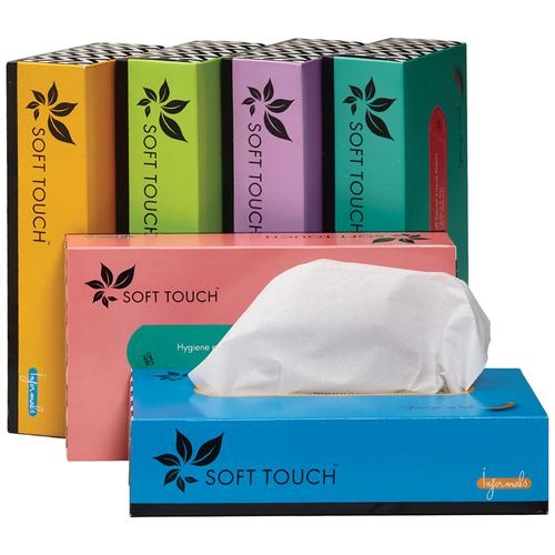 Buy Soft Touch Facial Tissue - 2 Ply Online at Best Price of Rs 55 -  bigbasket