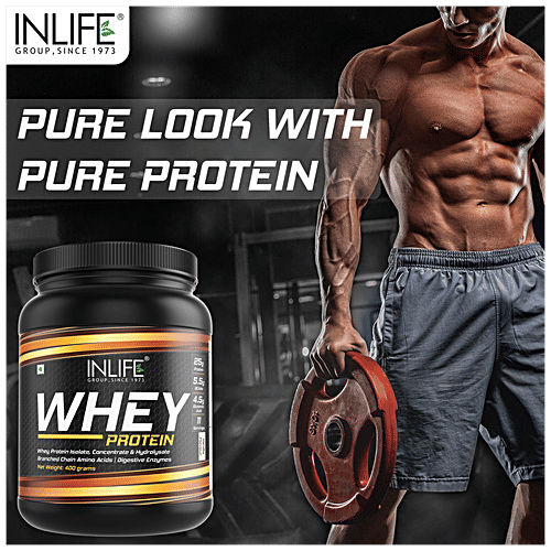 Buy INLIFE Whey Protein Powder Vanilla, Isolate Concentrate Hydrolysate & Digestive Enzymes