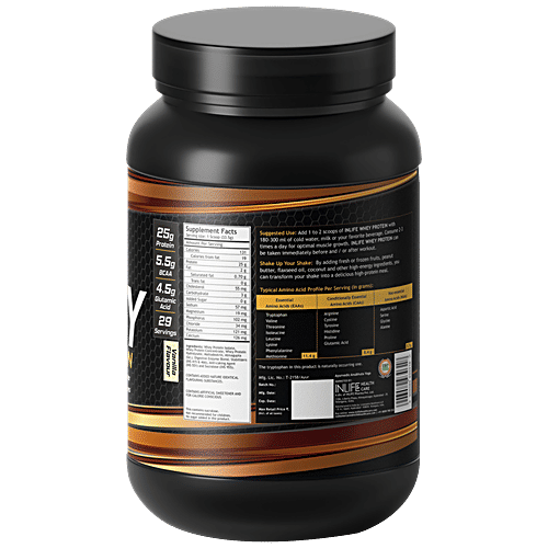 Buy INLIFE Whey Protein Powder Vanilla, With Isolate Concentrate Hydrolysate & Digestive