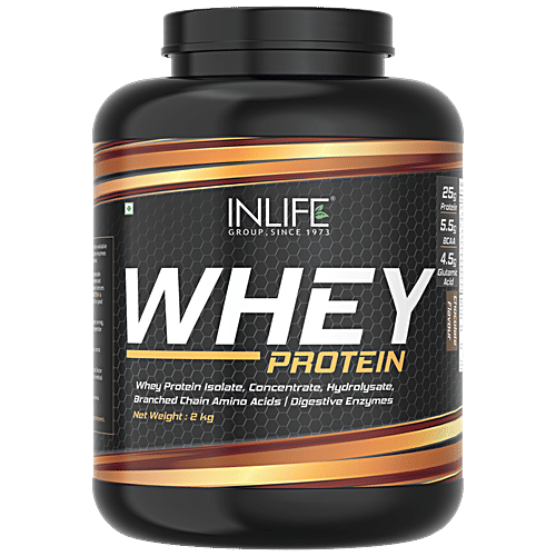 Buy INLIFE Whey Protein Powder Chocolate, Isolate Hydrolysate