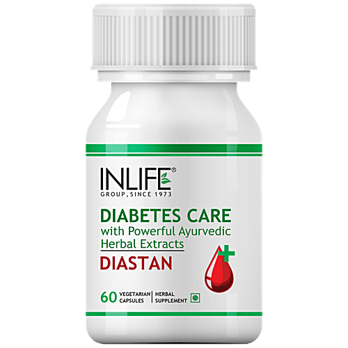 Buy INLIFE Diastan Diabetes Care Capsules, Ayurvedic Extracts, For