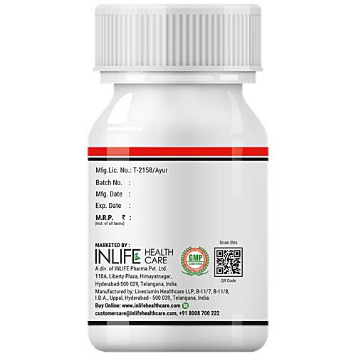 INLIFE Vitality & Vigour Capsules - Atmagupta, Ashwagandha, For Stamina & Focus, 90 pcs  