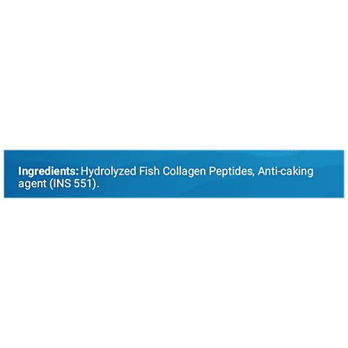 INLIFE Hydrolyzed Fish Collagen Peptides Powder - With 90% Protein, Skin Health, Bone Health, 200 g  