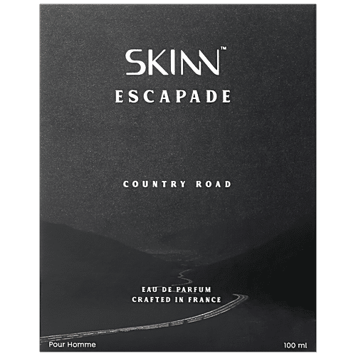 Skinn By Titan Eau De Parfum - Escapade, Country Road, For Men, Longlasting Fragrance, 100 ml  