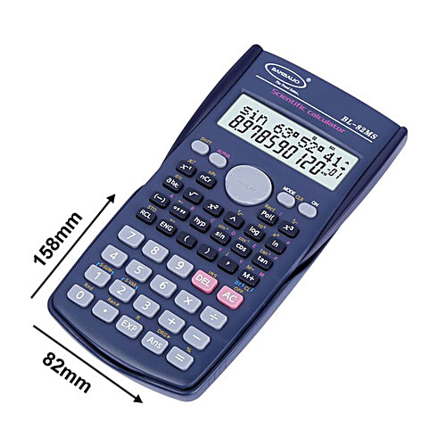 Bambalio BL-82MS Scientific Calculator - 240 Functions, 1 pc  Dual Line LCD Display