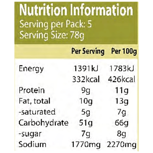 Vits Instant Noodles - Chicken Flavour, No Added Preservatives, 78 g  