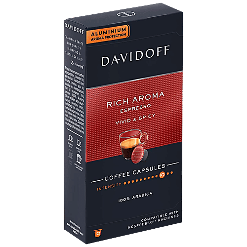 Buy Davidoff Rich Aroma Espresso Vivid & Spicy Coffee Capsules 100