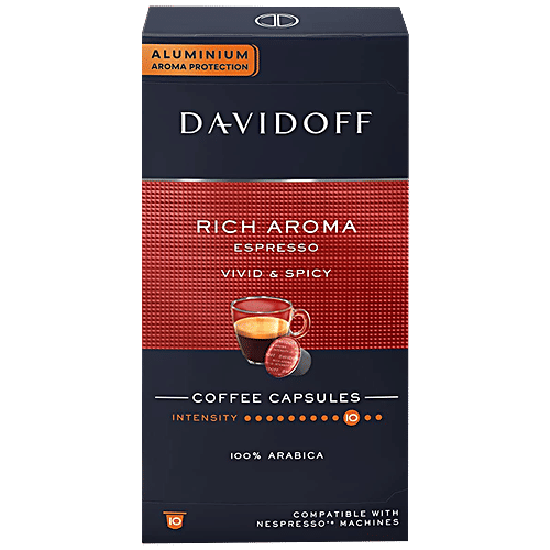 Buy Davidoff Rich Aroma Espresso Vivid & Spicy Coffee Capsules 100