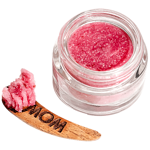 Wow Skin Science Himalayan Rose Lip Scrub - Exfoliates, Smoothens, For Dry, & Tanned Lips, 15 g  
