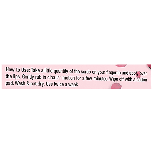 Wow Skin Science Himalayan Rose Lip Scrub - Exfoliates, Smoothens, For Dry, & Tanned Lips, 15 g  