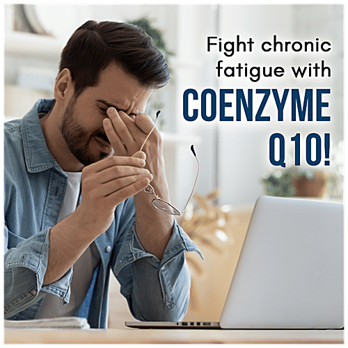 Pure Nutrition  Co-Enzyme Q10 Capsules - Supports Heart Health, Boosts Cellular Energy, 60 pcs  