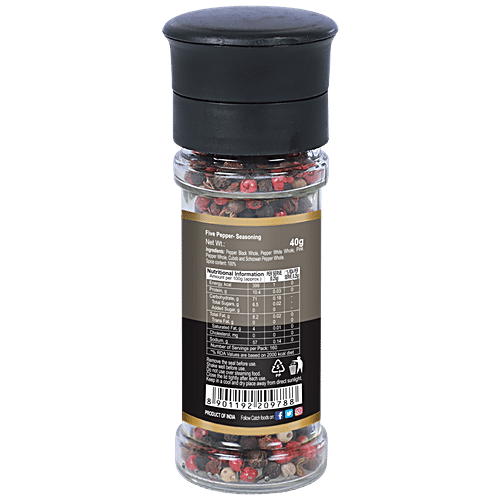 Catch Five Pepper Grinder - Adds Flavour, 40 g  