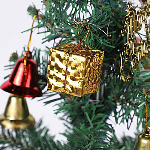 Creative Space Christmas Decoration Set - Mixed Ornaments, Reusable, Reflective, 1 pc  Reflective Ornaments
 Reusable Decorations