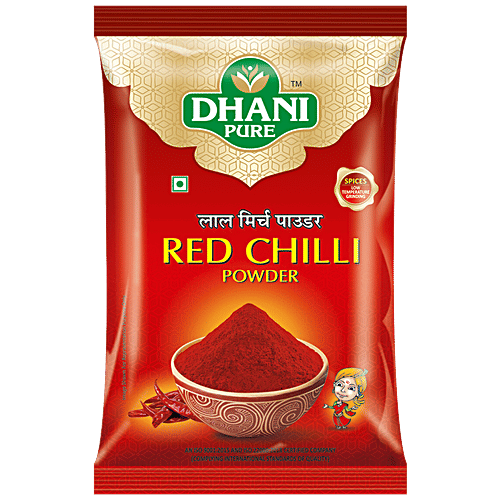 Buy DHANI PURE Red Chilli Powder 100 Natural, No Artificial Colours