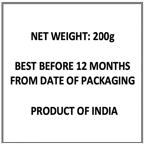 Dhani Pure Turmeric/Haldi Powder - Natural, No Artificial Colours & Preservatives, 200 g Pouch 